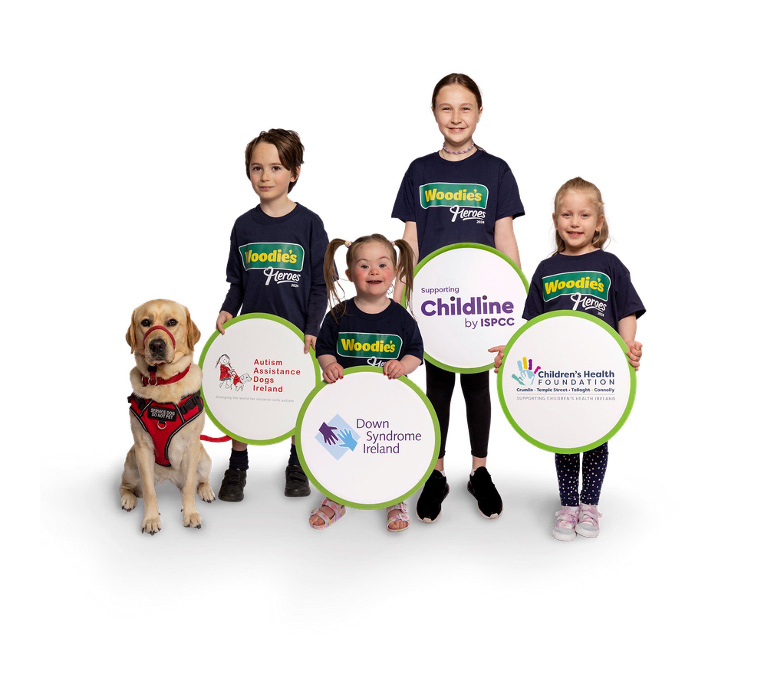 Signpost of A Decade of Impact: Woodie’s Heroes 10th Annual Fundraiser for Irish Children's Charities Launched